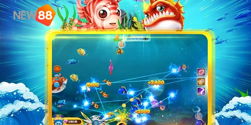 Bắn Cá 5 Sao - Game Bắn Cá Đổi Thưởng Đỉnh Cao Tại NEW88 3 NEW88 đầu tư mạnh mẽ trong công nghệ tạo không gian cá cược chất lượng